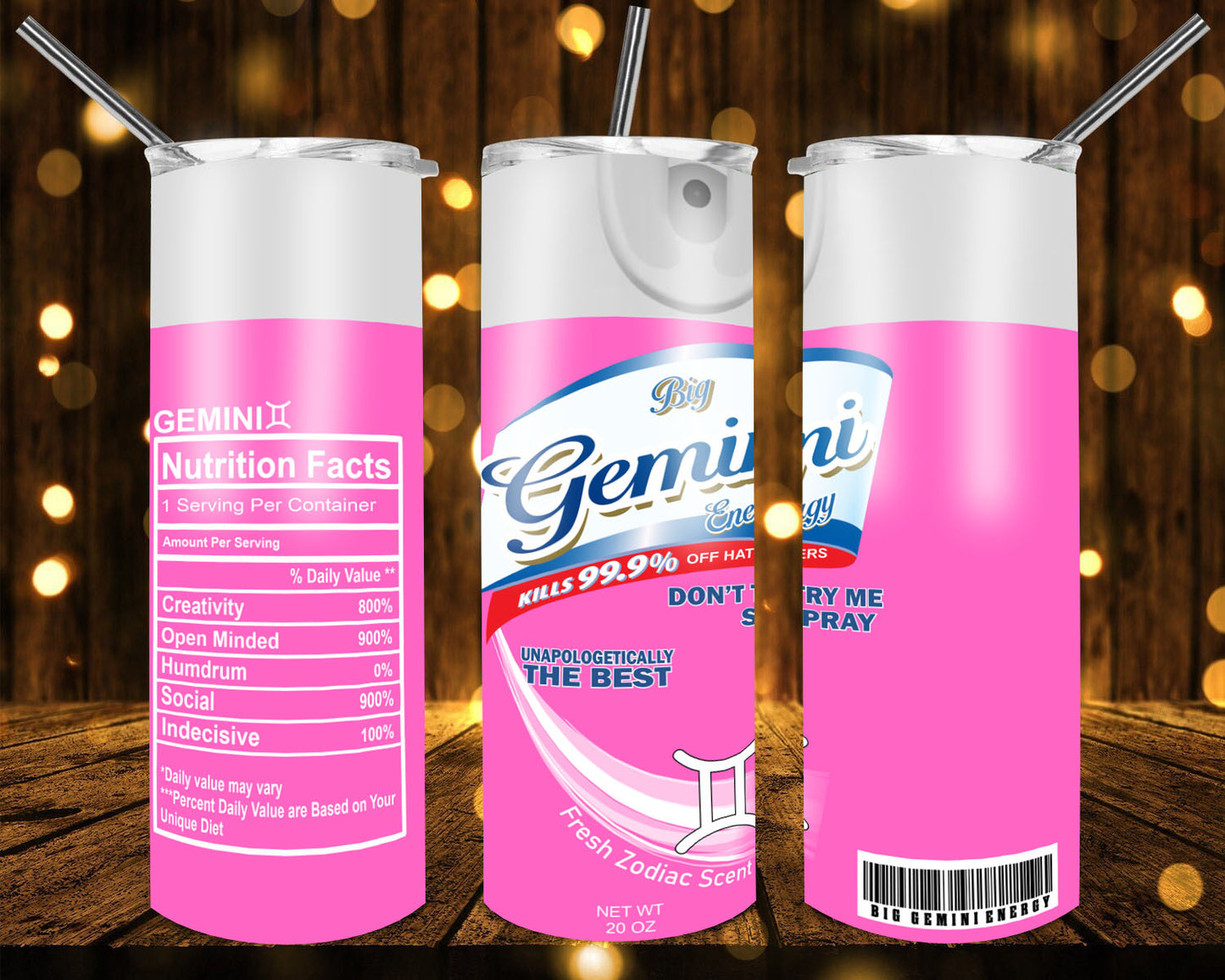Horoscope beat energy tumblers