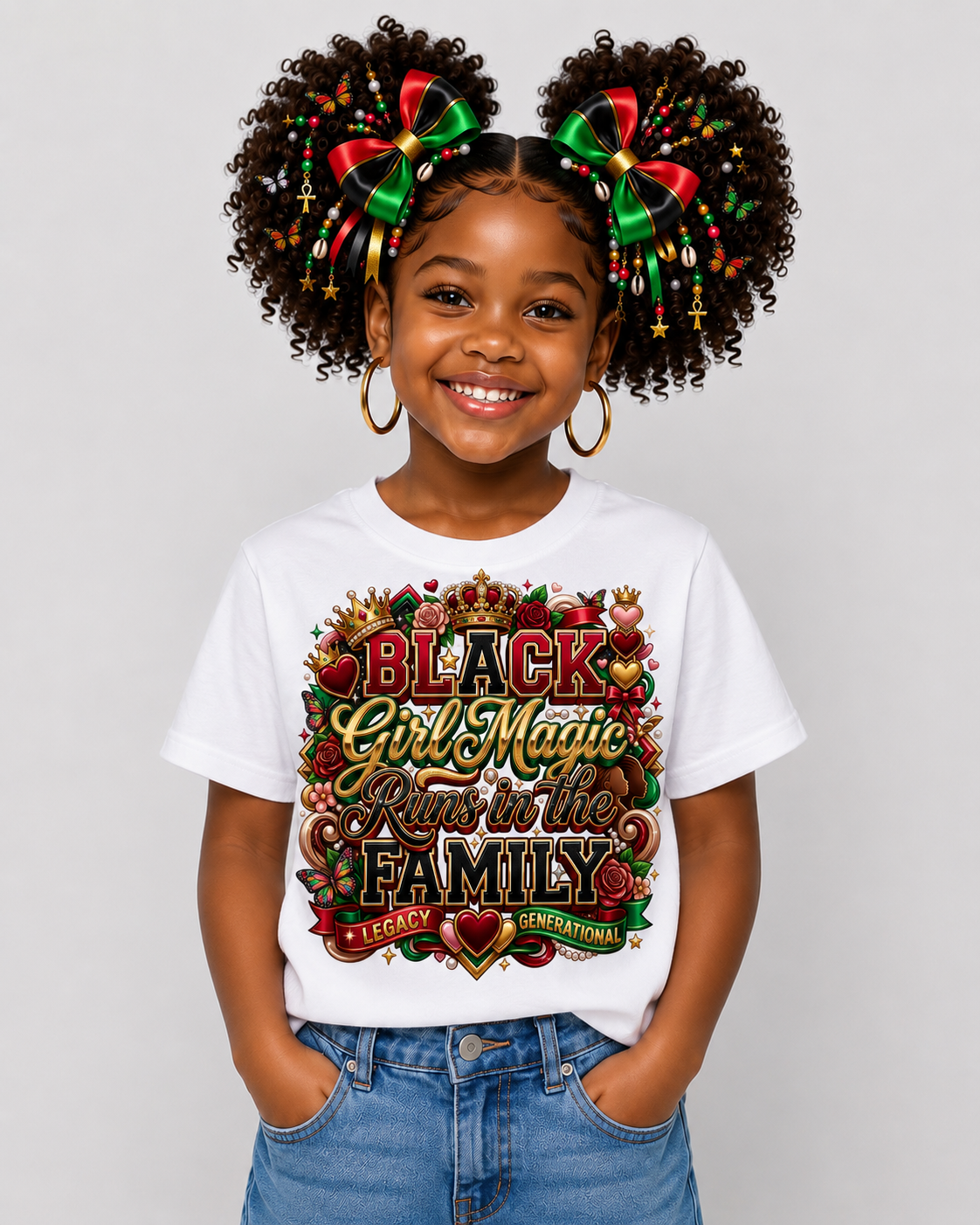Little Queen, Big Legacy – Juneteenth Youth Tee