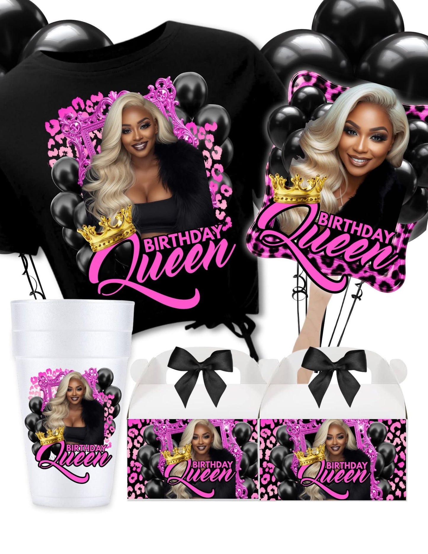 Birthday Queen Fans Collection (Minimum 5)