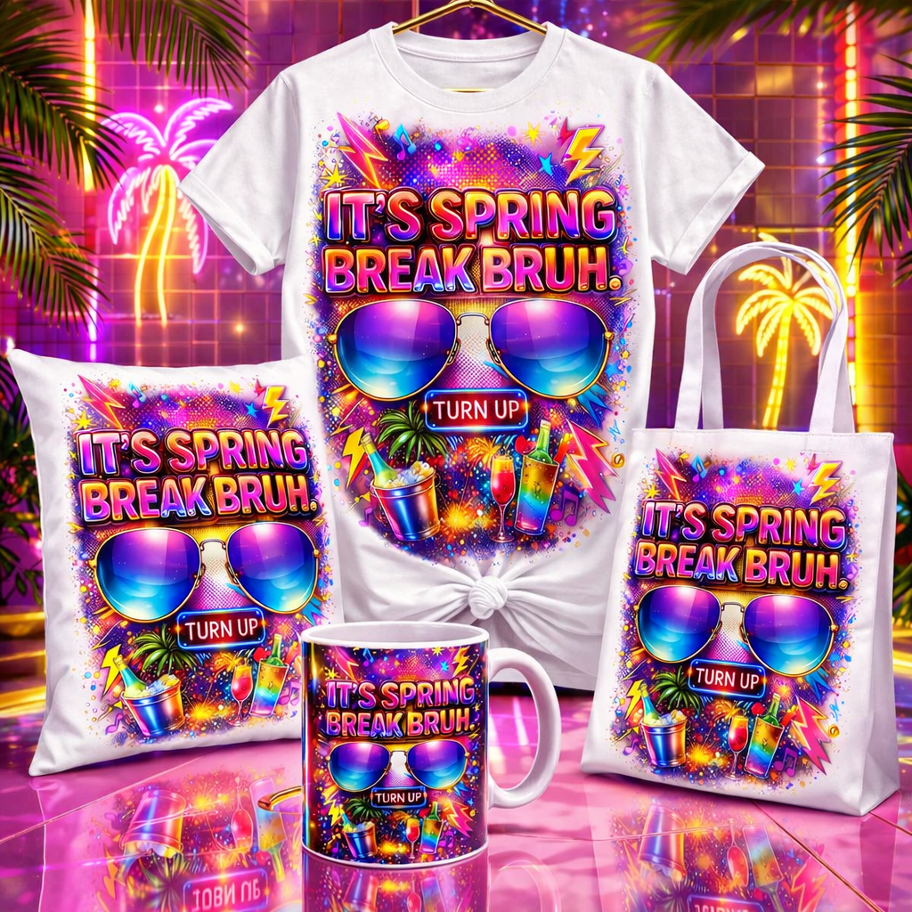 🌴 It’s Spring Break Bruh – Ultimate Party Bundle 🌴