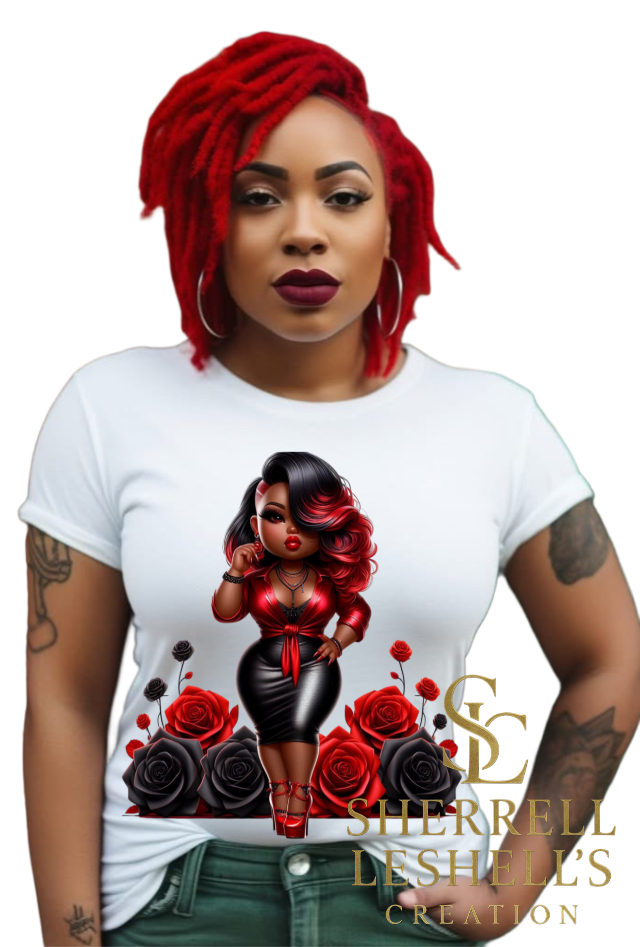 Black Rose Collection – Luxury Streetwear Tee