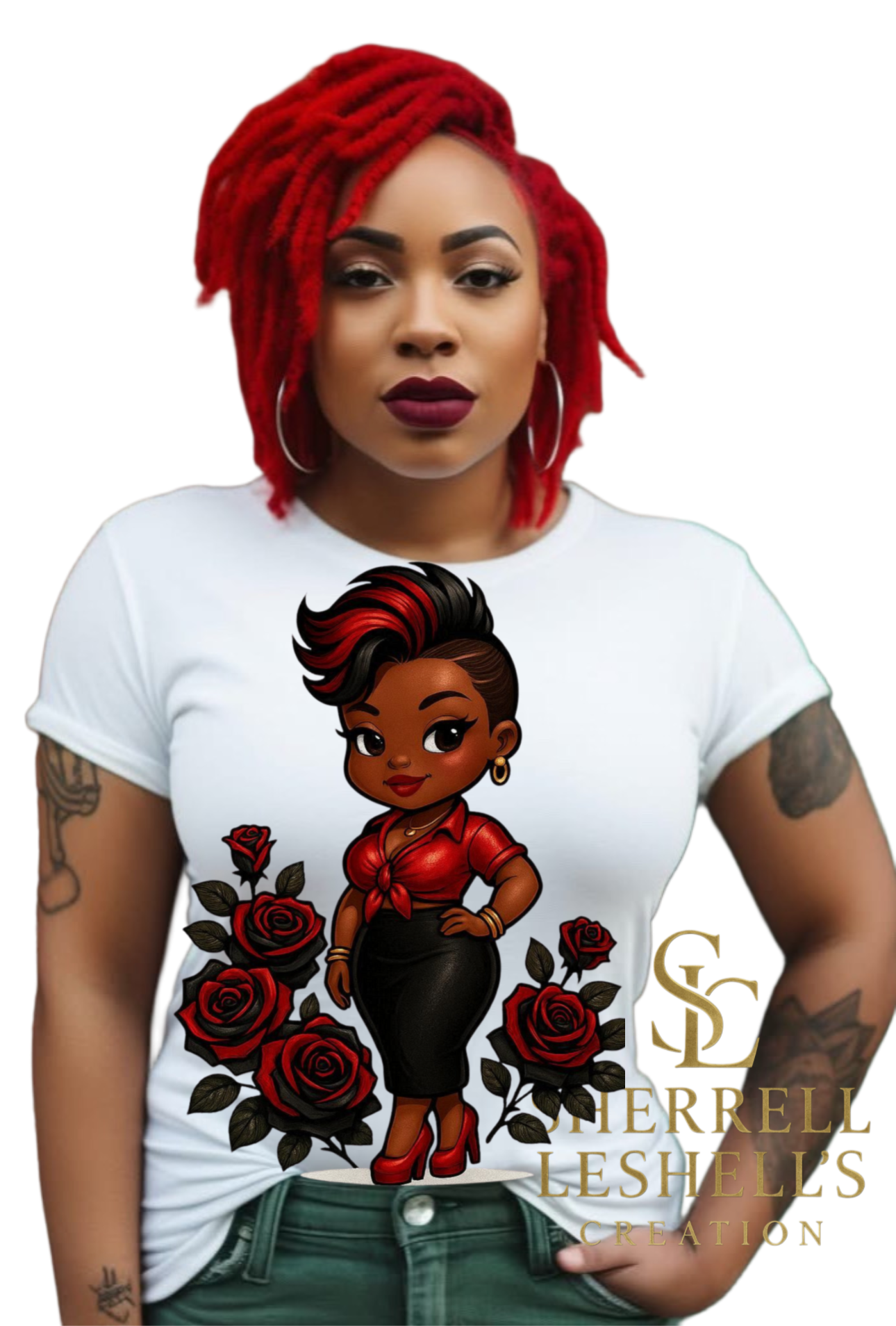 Black Rose Collection – Luxury Streetwear Tee