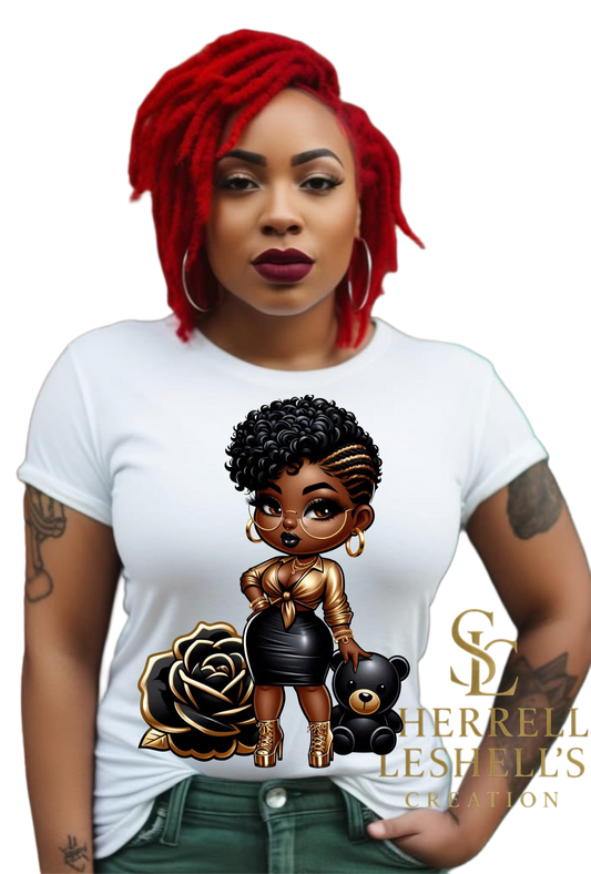 Black Rose Collection – Luxury Streetwear Tee