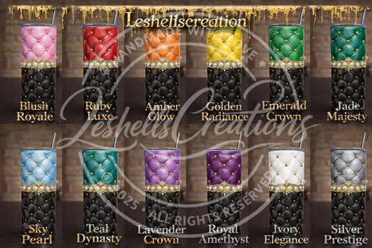 LESHELLSCREATION LUXURY TUMBLER