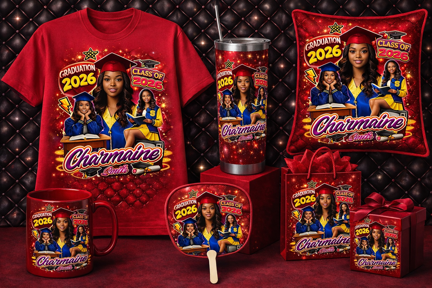 Graduation bundle 2026 email kids size with this order.