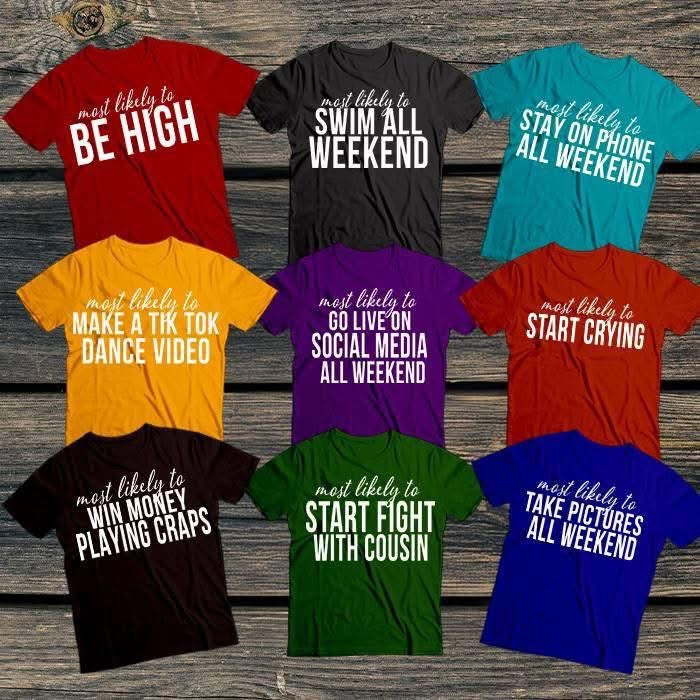 Black Family BBQ Crew Superlative Tees