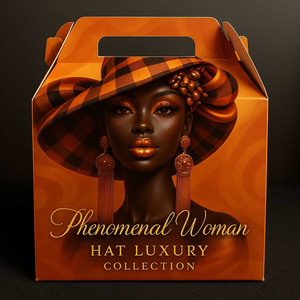🖤 

Phenomenal Woman Hat Luxury Gift Boxes

 🖤