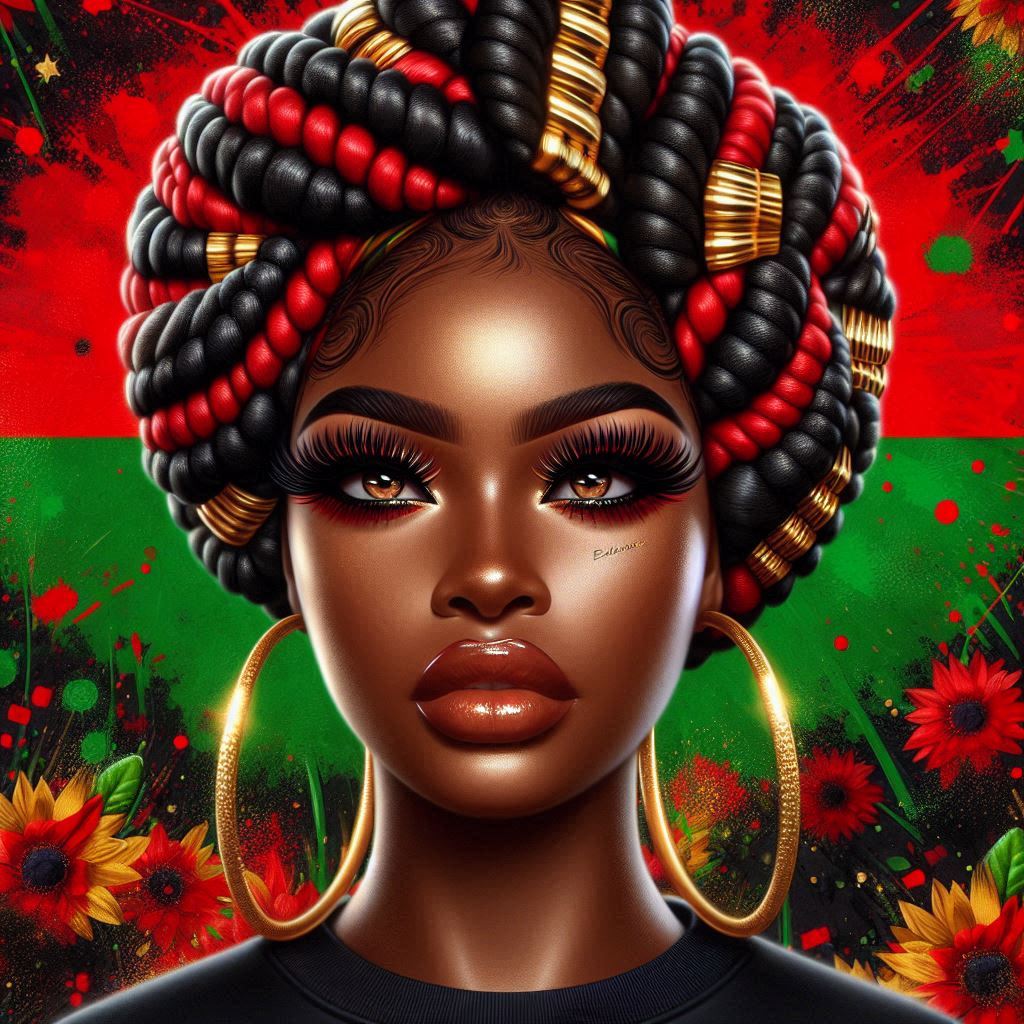Leshell Creations: Vibrant Artistic Prompt Exploration Black History Bundle