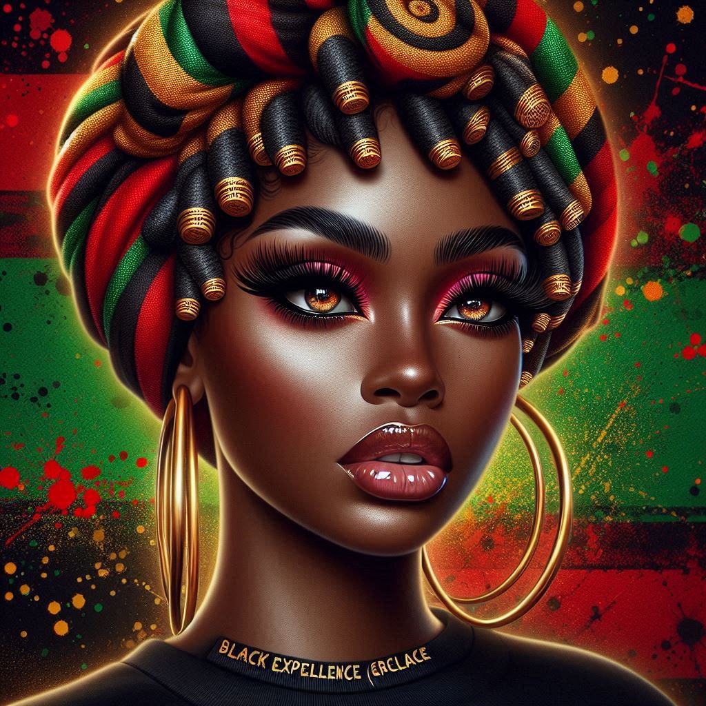 Leshell Creations: Vibrant Artistic Prompt Exploration Black History Bundle