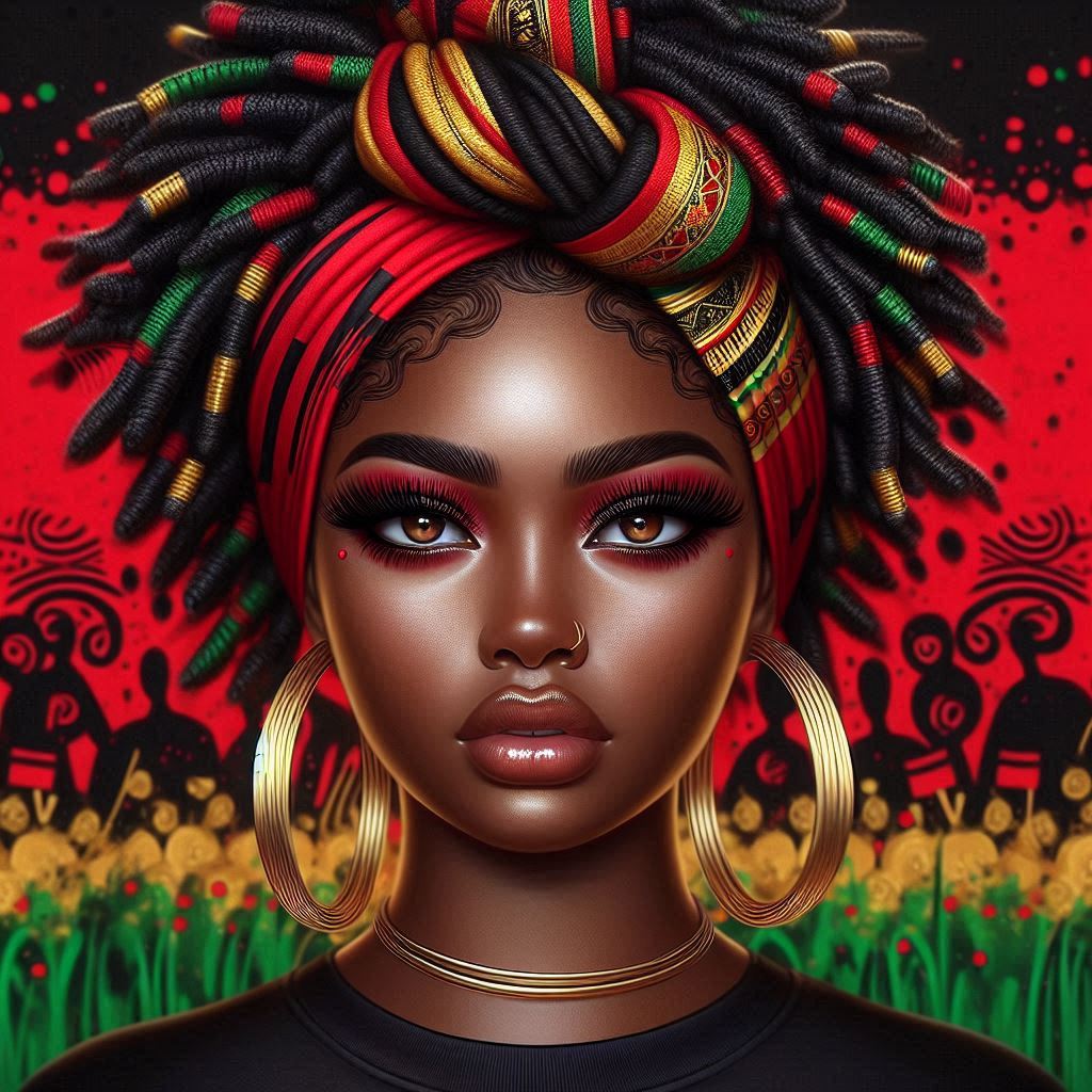 Leshell Creations: Vibrant Artistic Prompt Exploration Black History Bundle