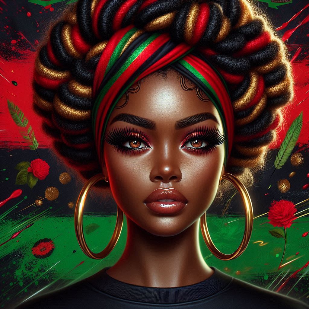 Leshell Creations: Vibrant Artistic Prompt Exploration Black History Bundle