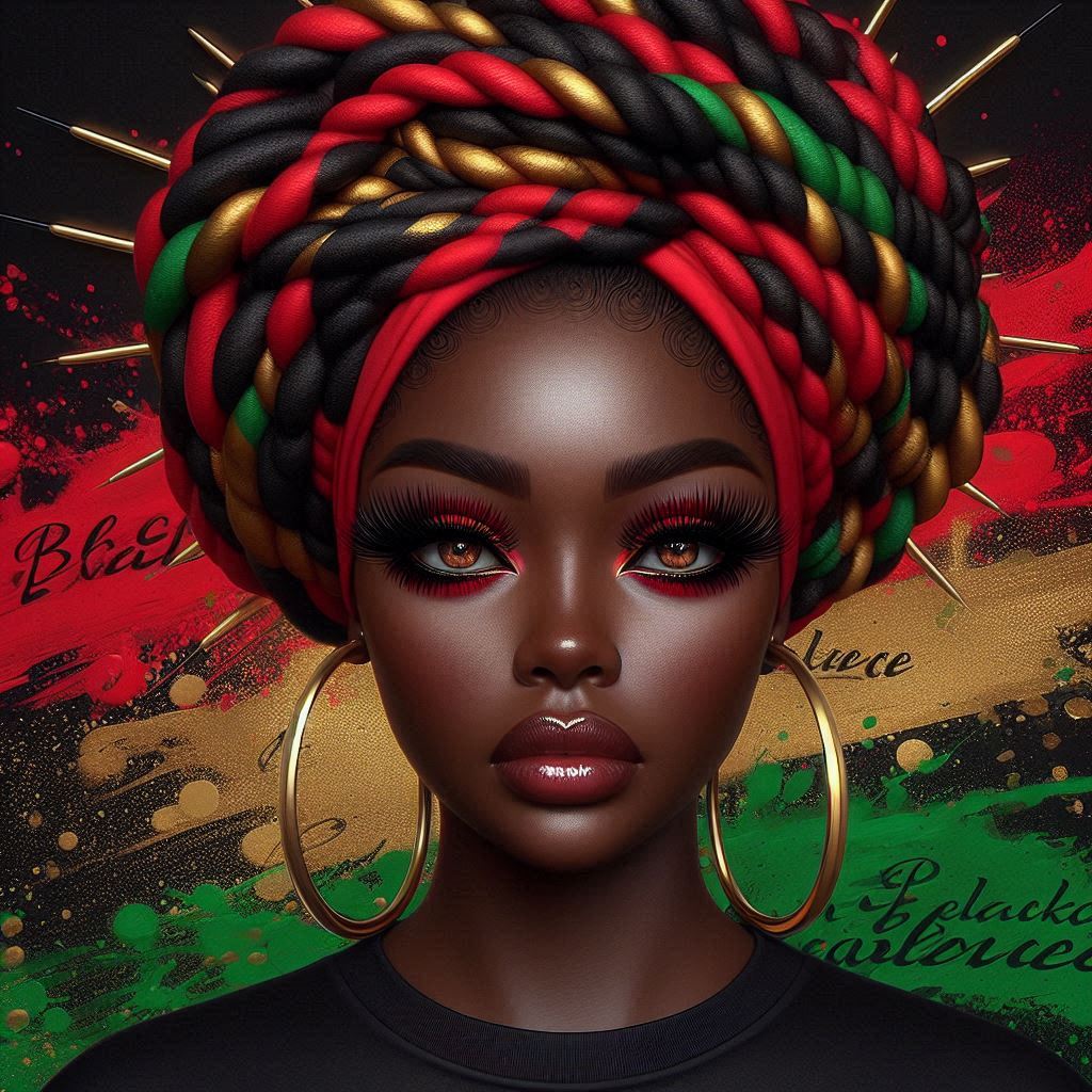 Leshell Creations: Vibrant Artistic Prompt Exploration Black History Bundle