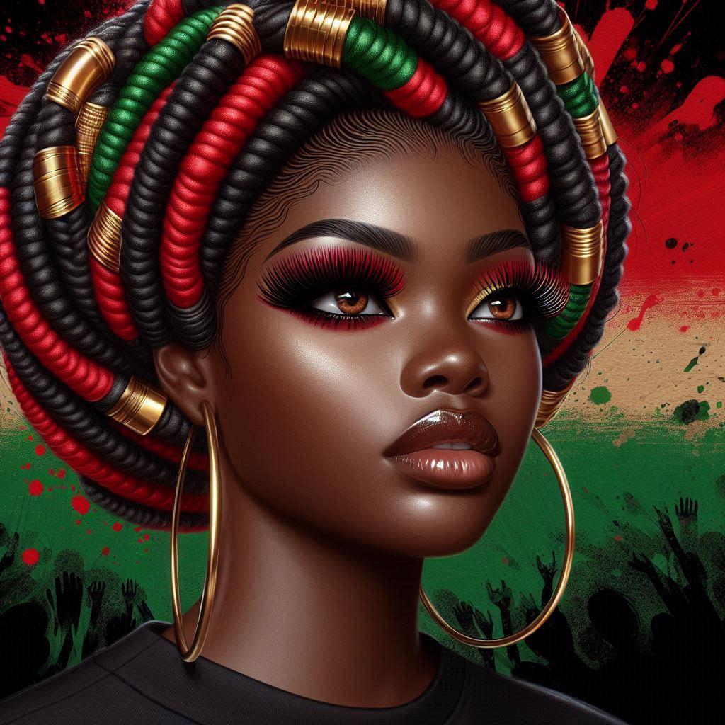Leshell Creations: Vibrant Artistic Prompt Exploration Black History Bundle