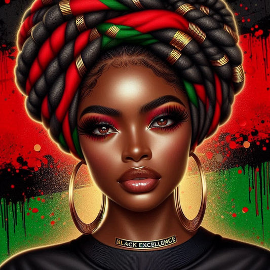 Leshell Creations: Vibrant Artistic Prompt Exploration Black History Bundle