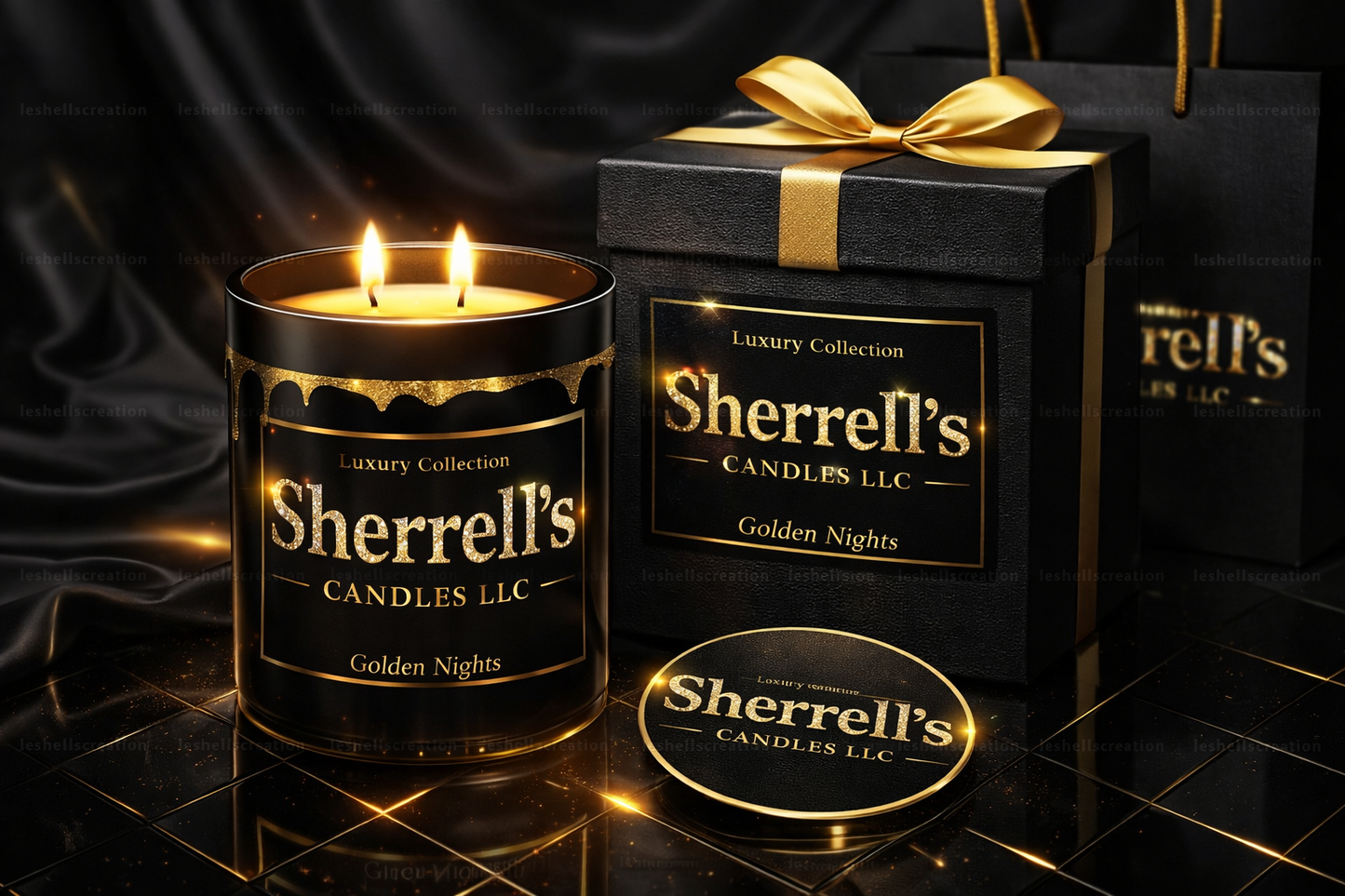 ✨ Medusa Elixir – Luxury Candle ✨🕯️ 
by Sherrell’s Candles LLC