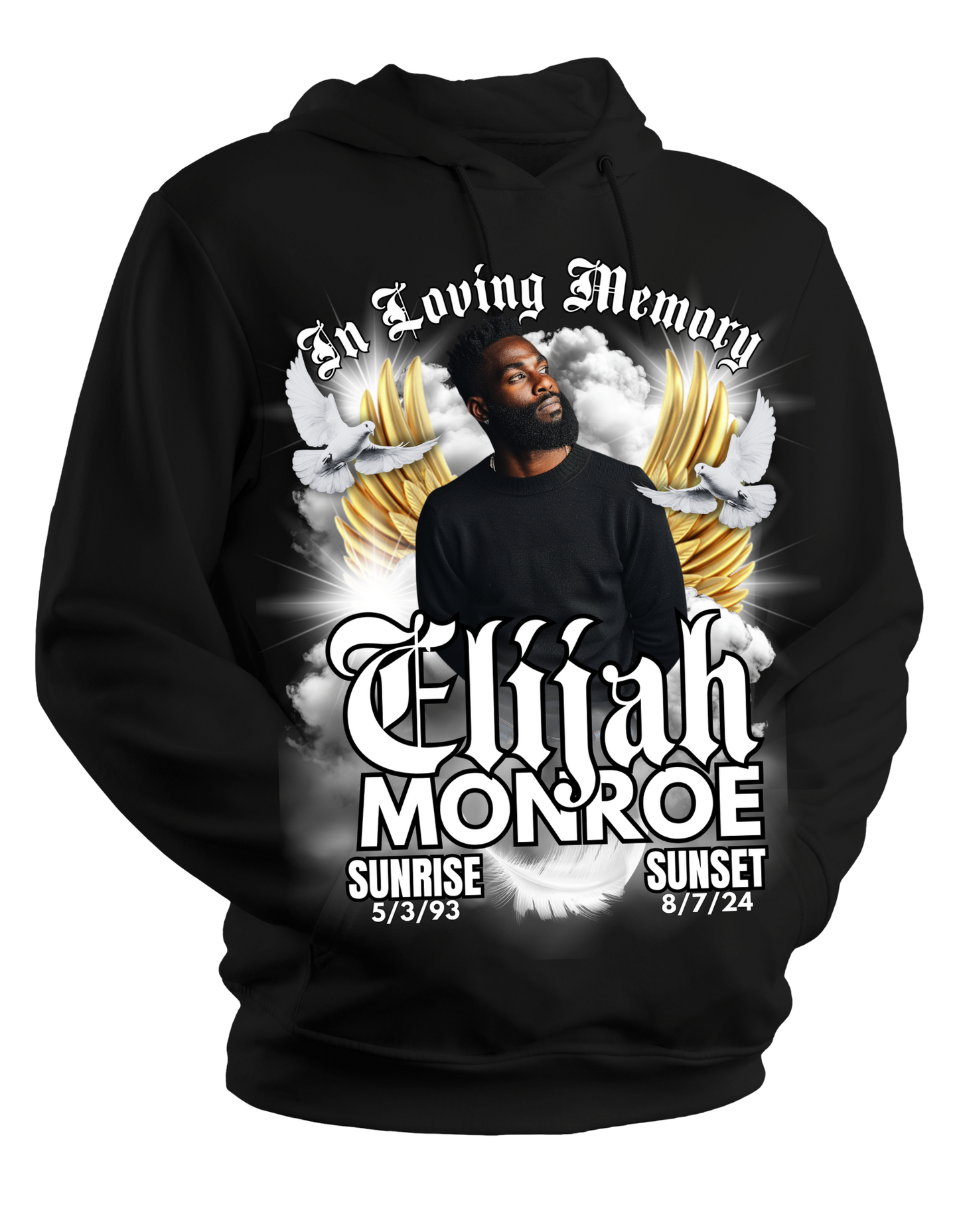 Custom Memorial Sweatshirt & Hoodie and shirt Collection.