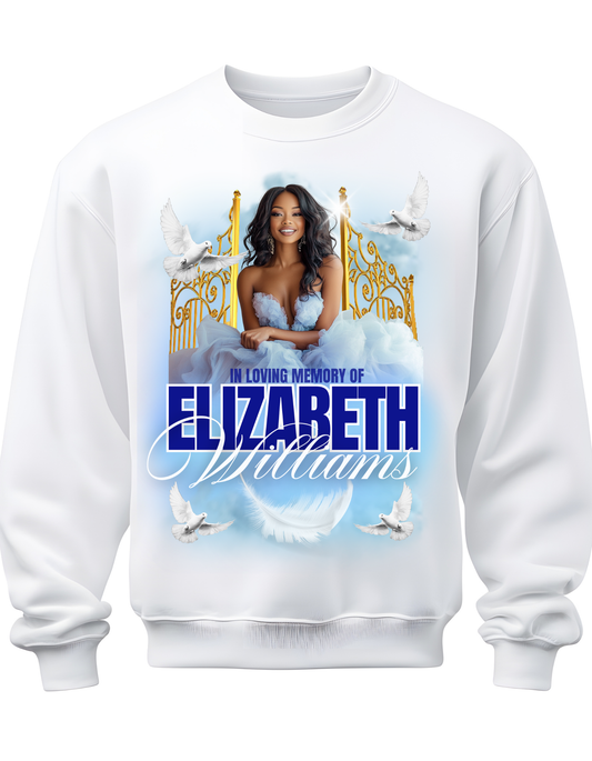 Custom Memorial Sweatshirt & Hoodie and shirt Collection.
