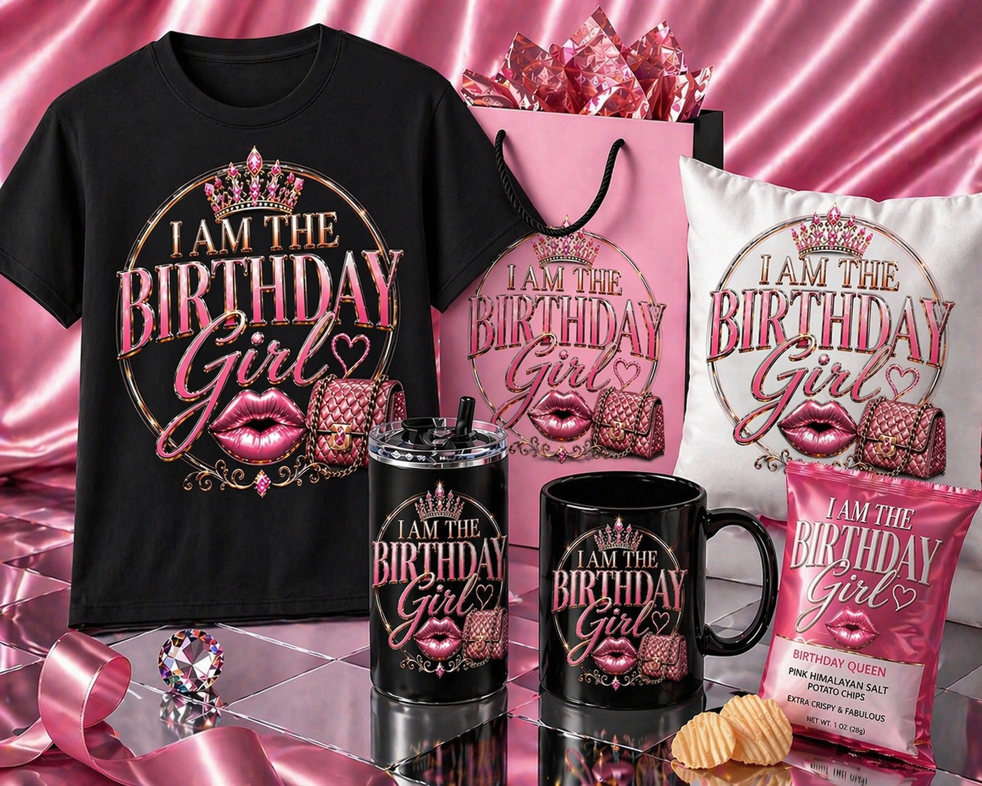 I AM THE BIRTHDAY GIRL – Glam Birthday