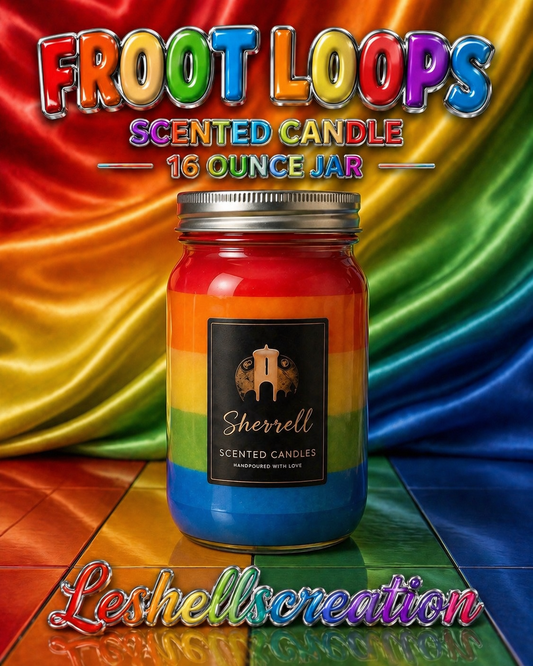 16oz Fruit Loops Scented Candle