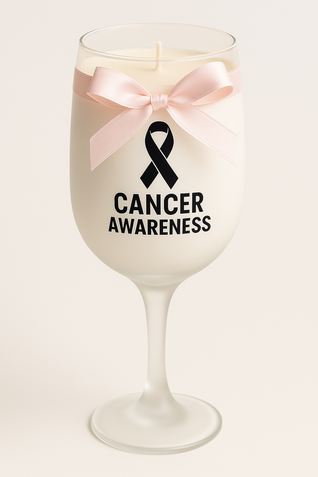Cancer Awareness Month candles