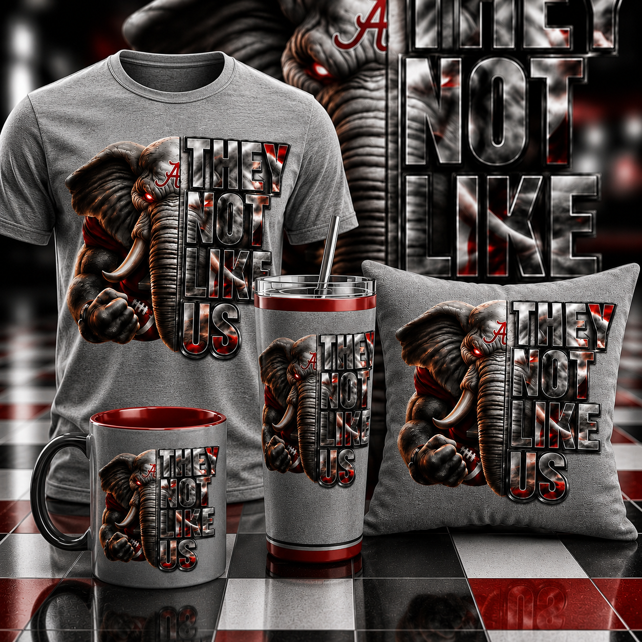 They Not Like Us – Alabama Elephant Collection