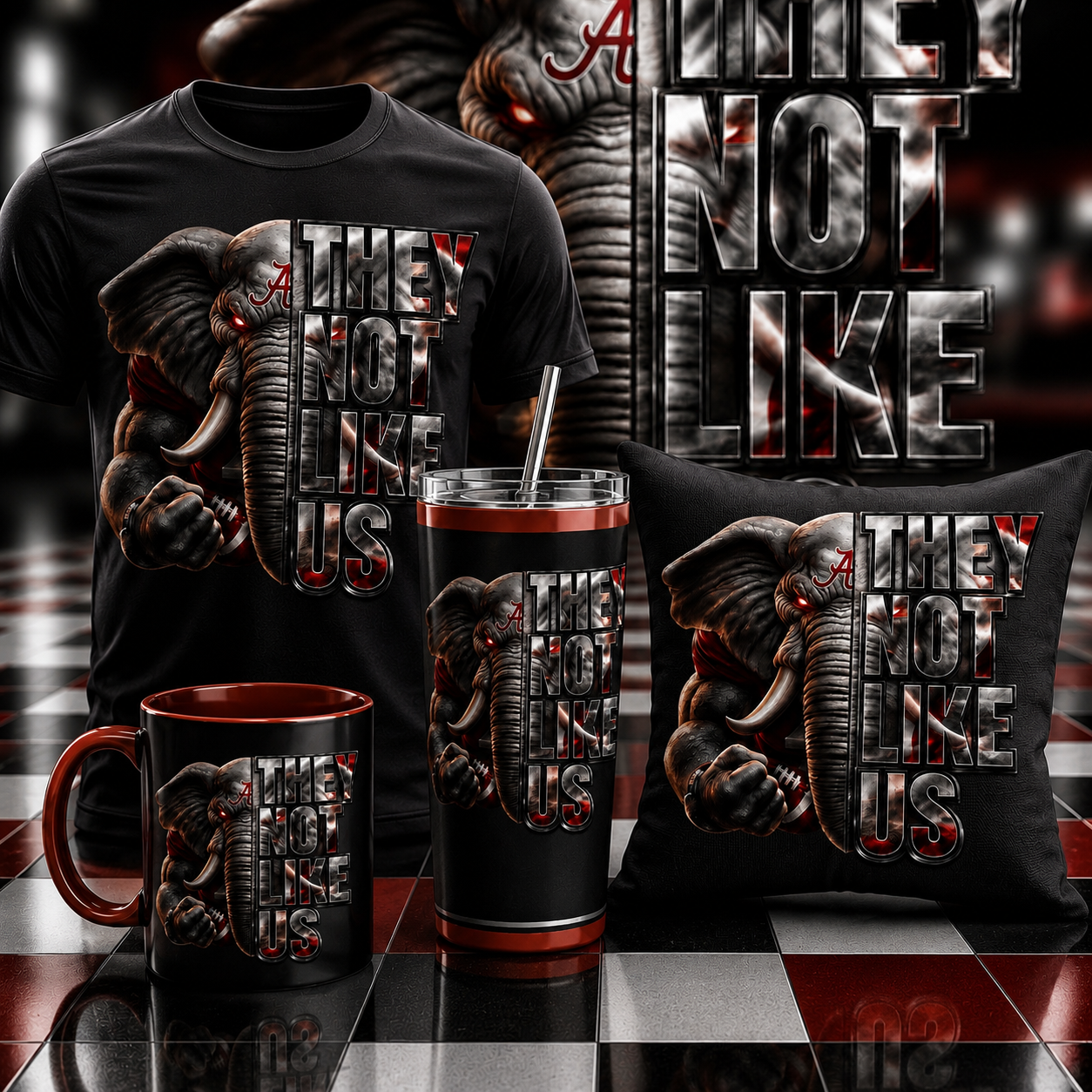 They Not Like Us – Alabama Elephant Collection