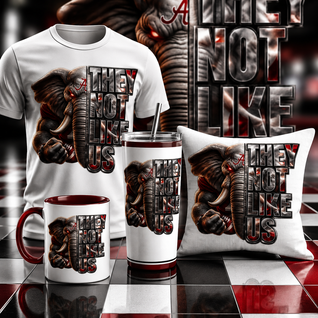 They Not Like Us – Alabama Elephant Collection