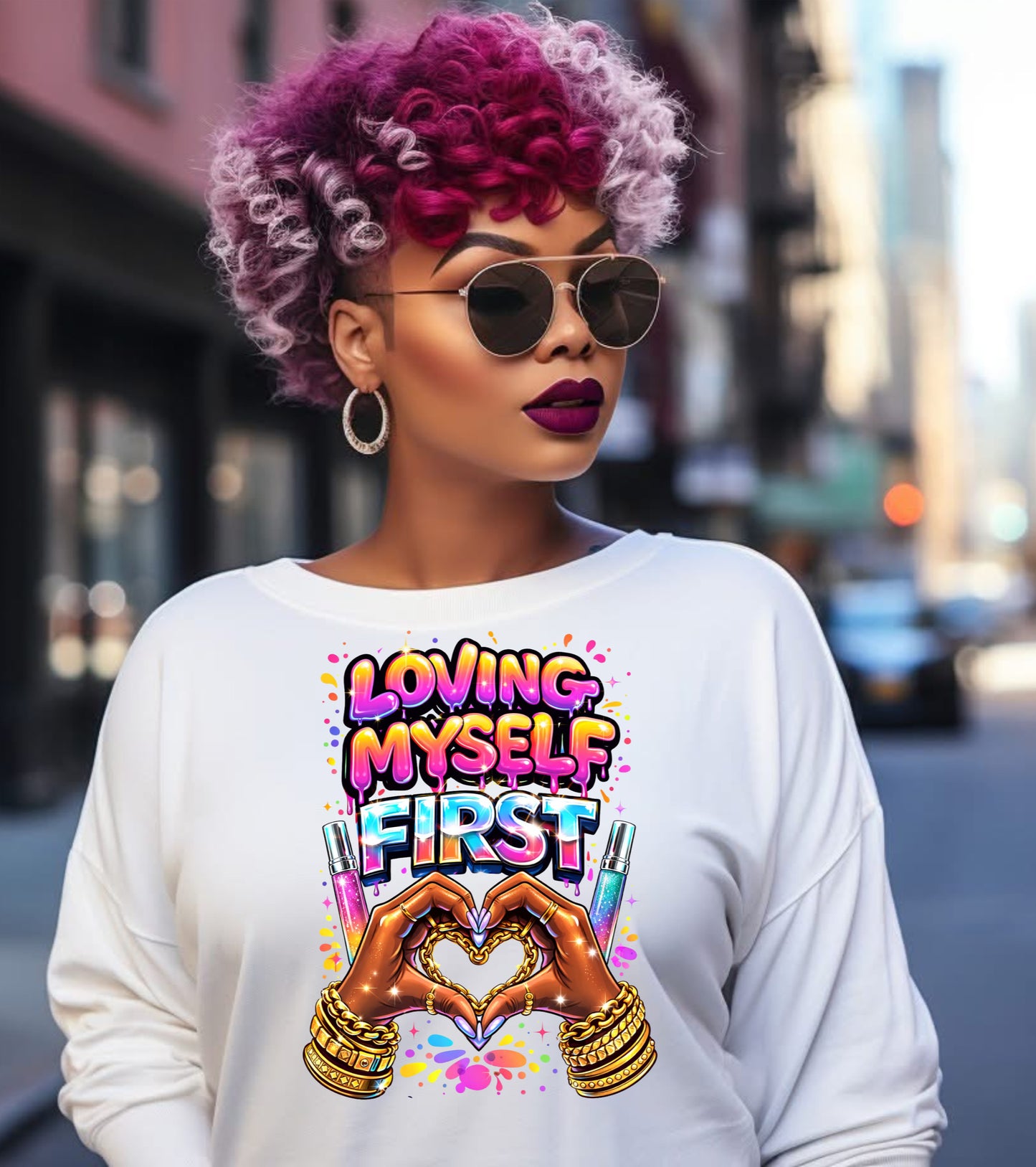 Loving myself first long sleeve shirts
