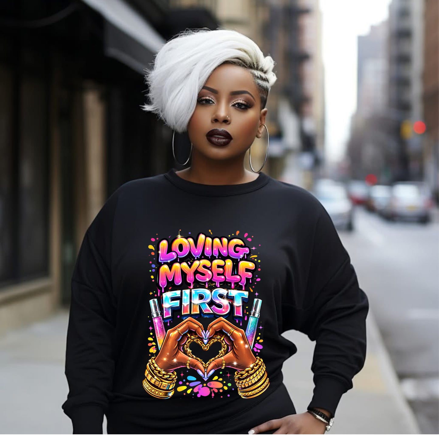 Loving myself first long sleeve shirts