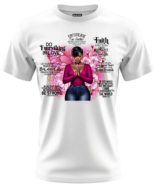 Give GOD the praise shirt & cup set