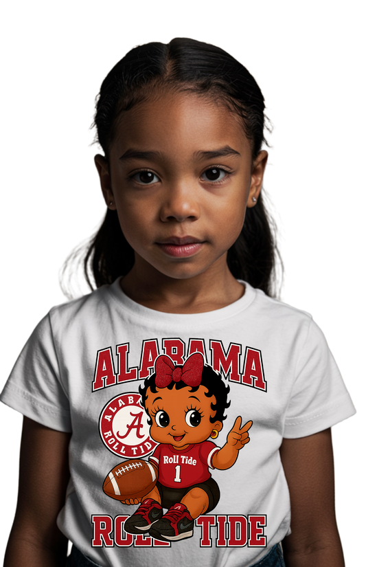 Alabama , Auburn & ASU shirt sublimation on white
