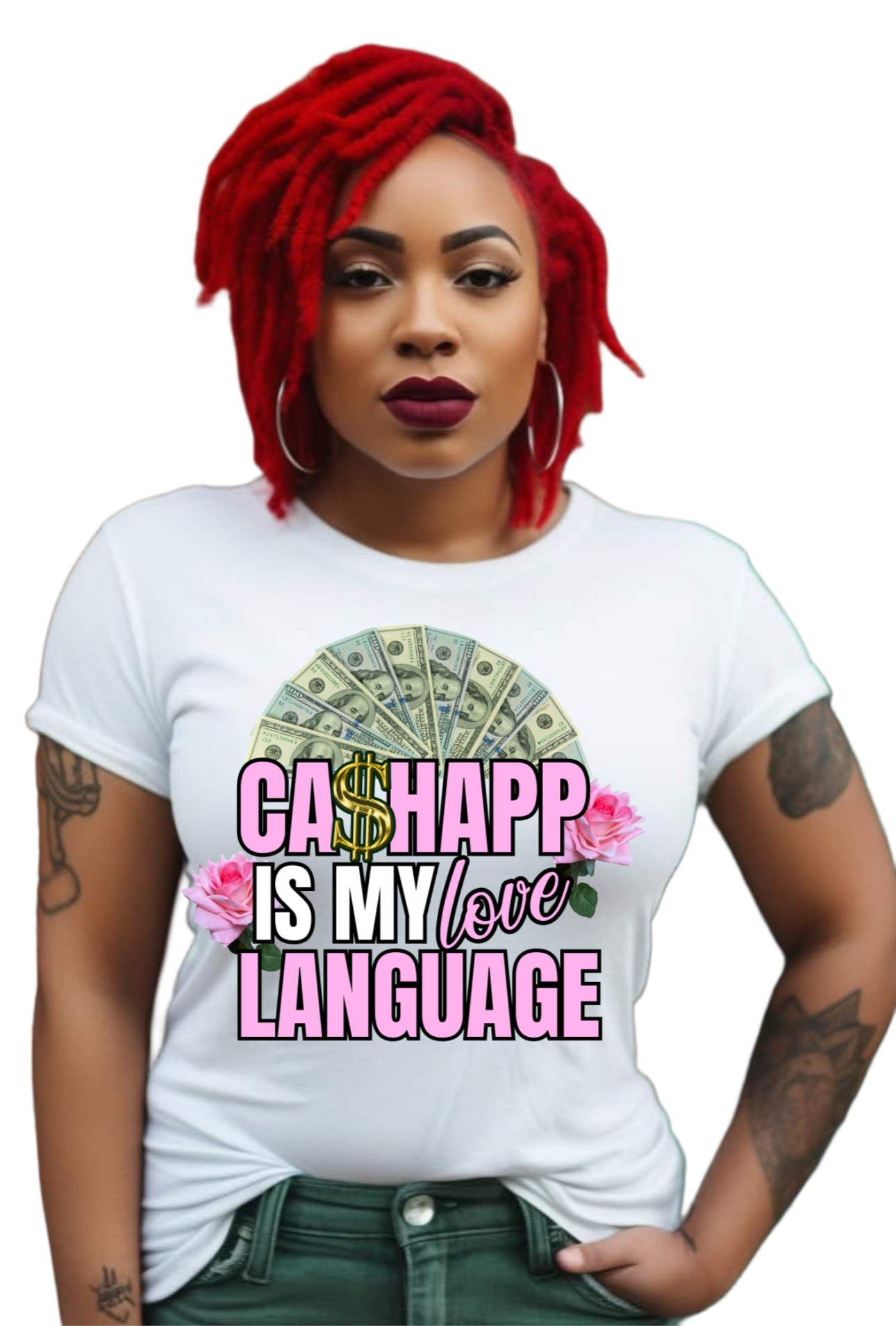 Big Mama Birthday Custom Fans (Matching Shirts Designed)