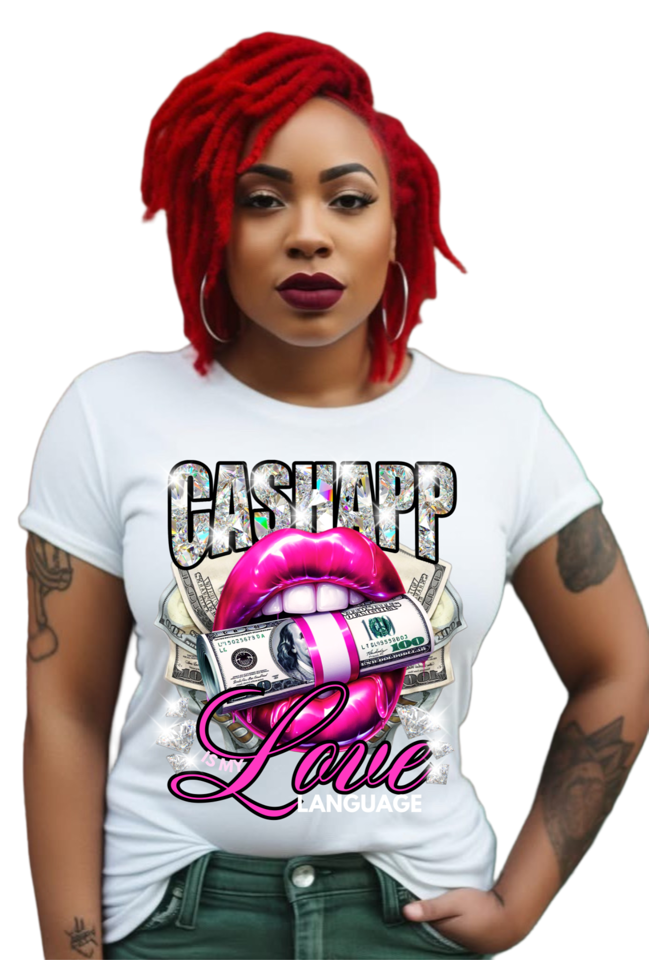 Big Mama Birthday Custom Fans (Matching Shirts Designed)