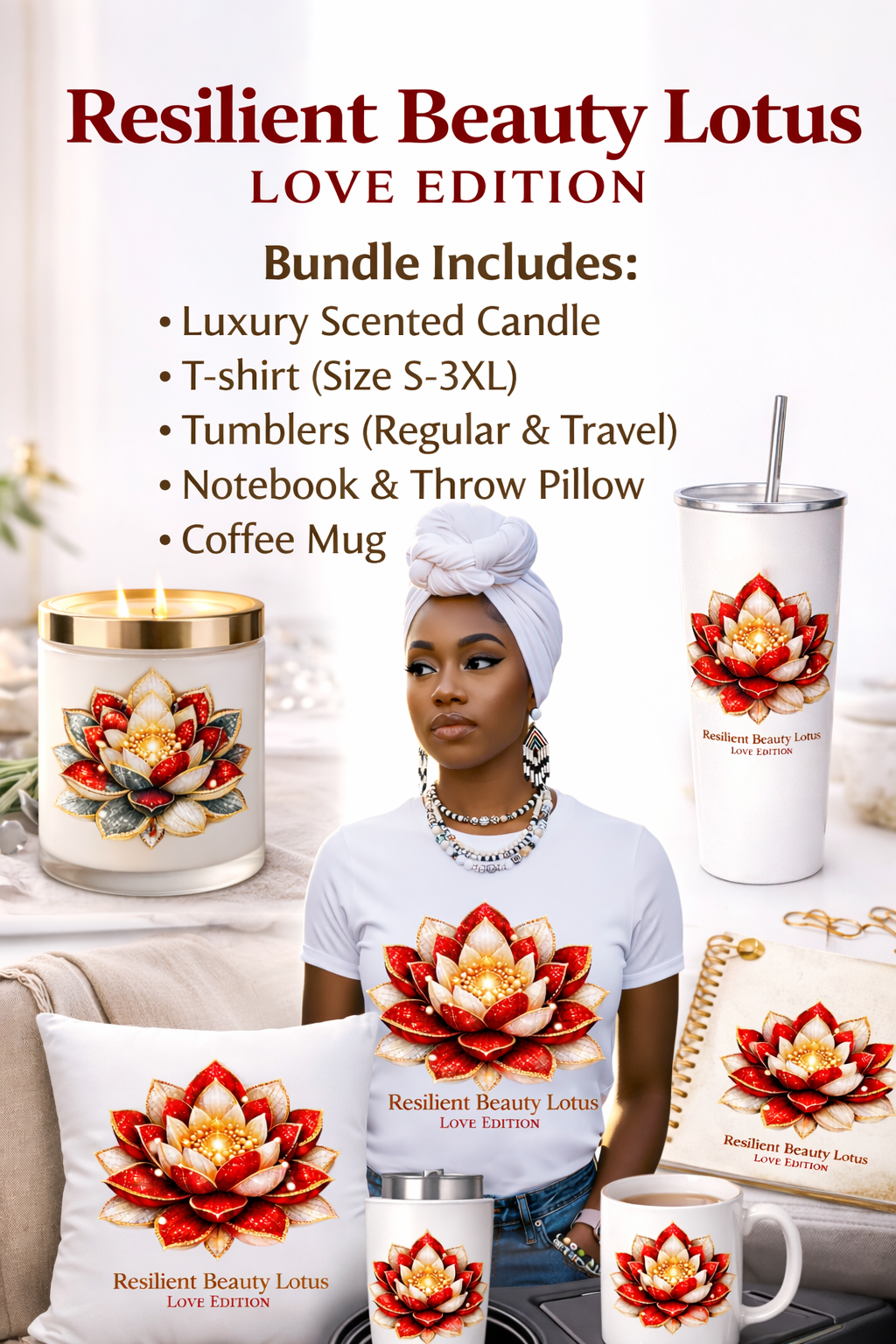 Resilient Beauty Lotus Love Edition Bundle.