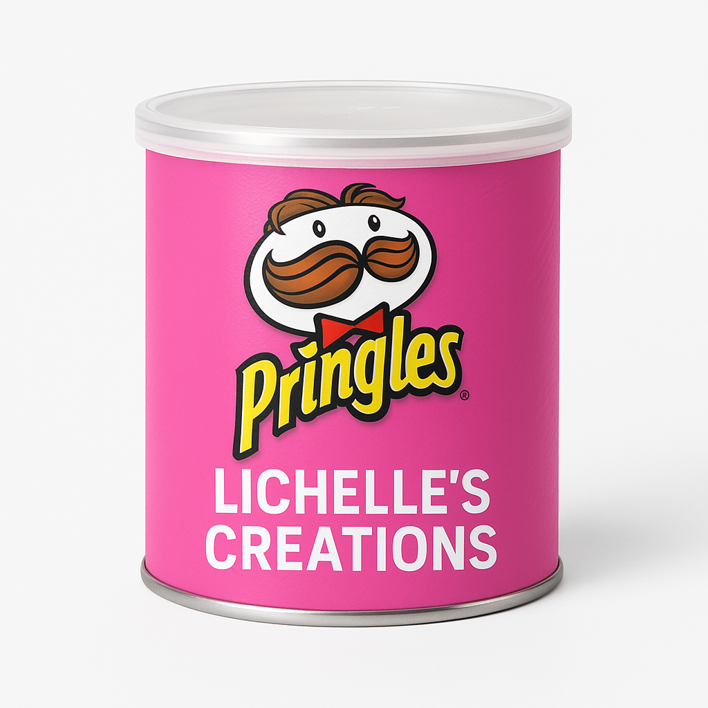 🎀 Custom  Pringles Party Cans