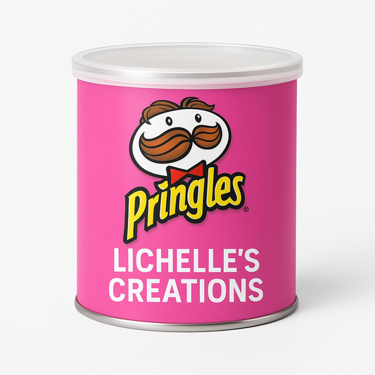 🎀 Custom  Pringles Party Cans