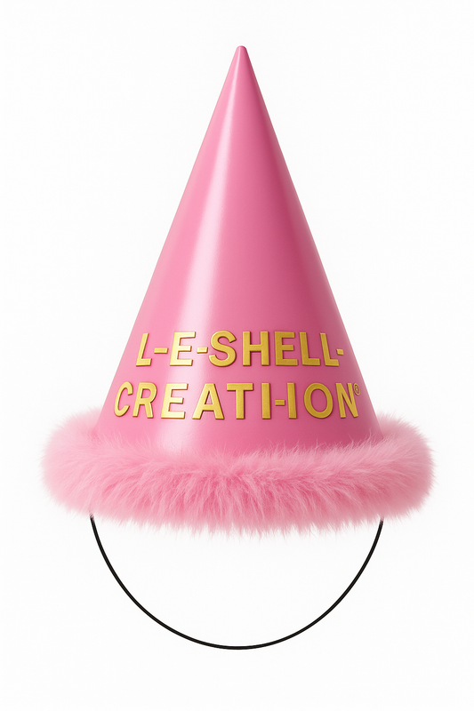 Designer party hat, custom design