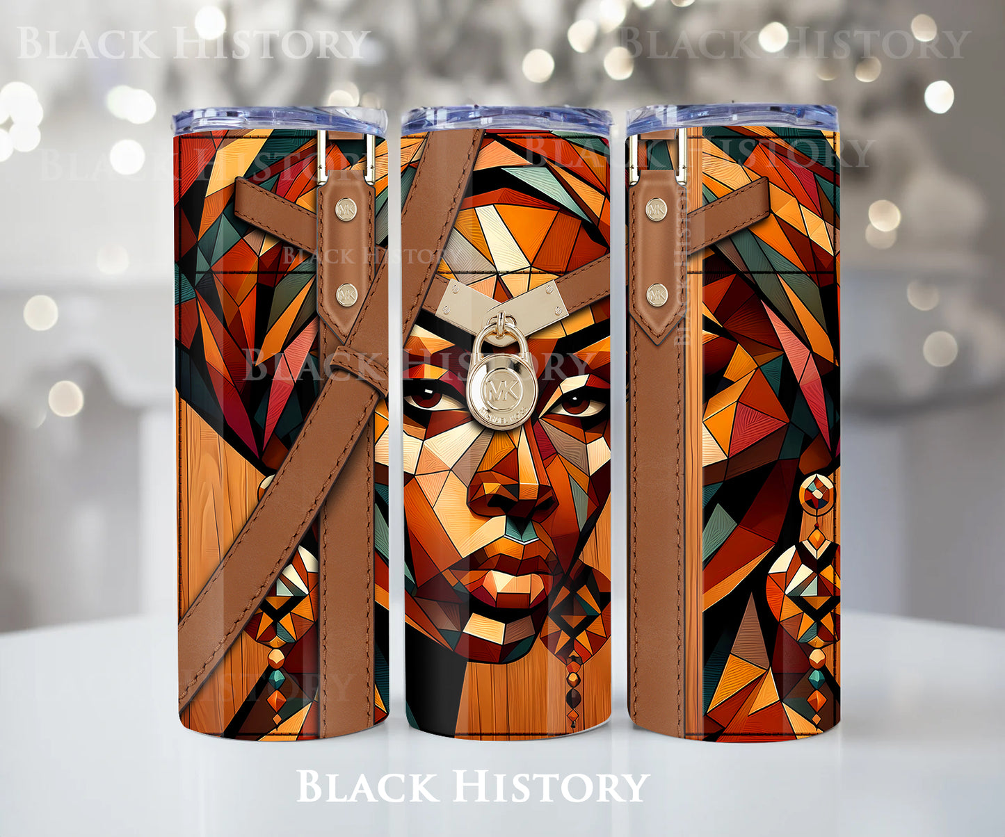 African-American woman, Tumbler