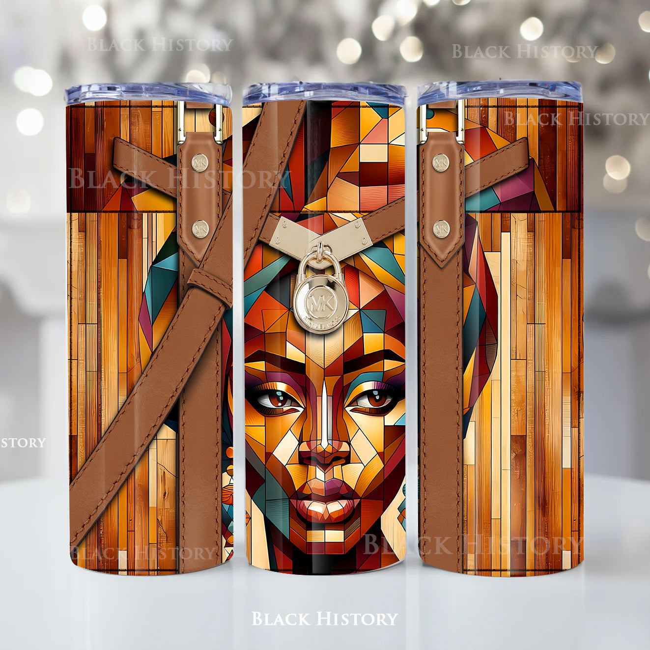 African-American woman, Tumbler