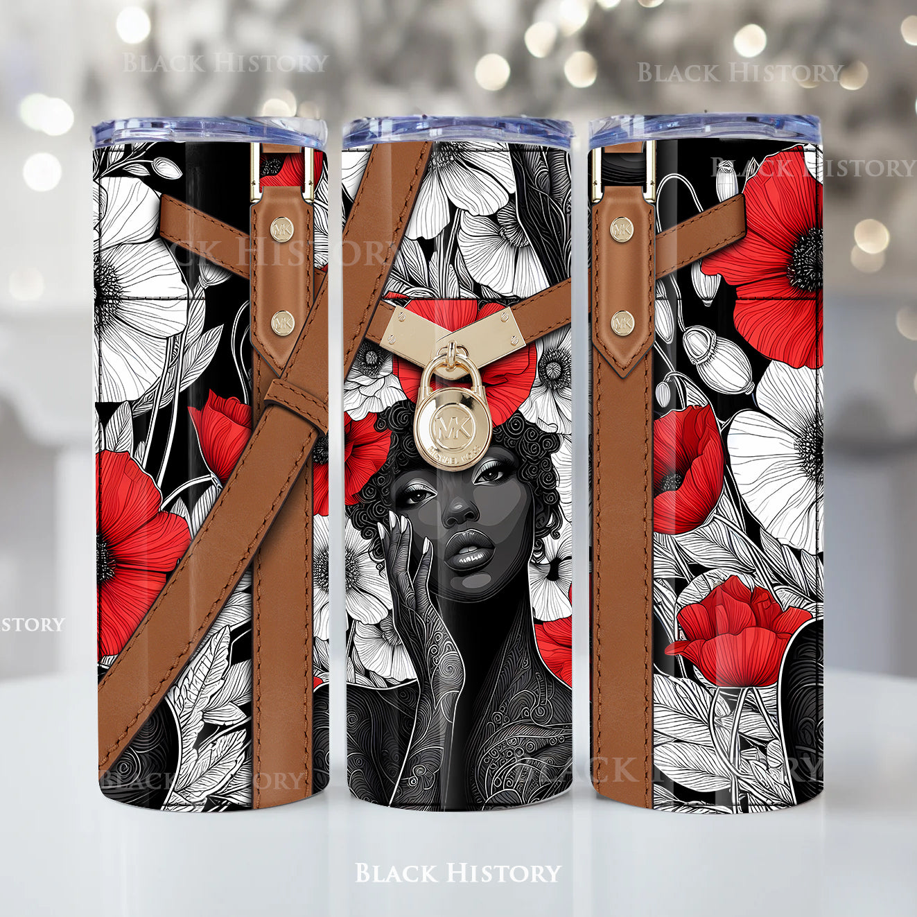 African-American woman, Tumbler