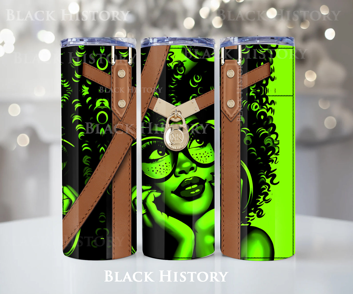 African-American woman, Tumbler